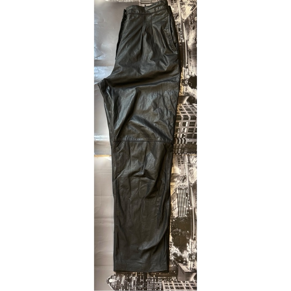 Vintage Genuine Leather Trouser